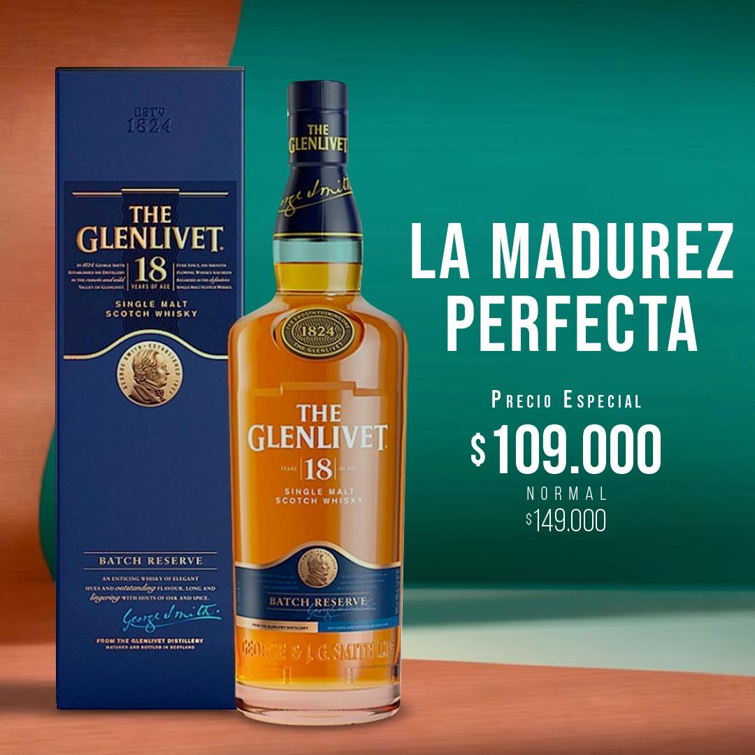 The Glenlivet 18 Años – Patagon Wines – Vinos & más