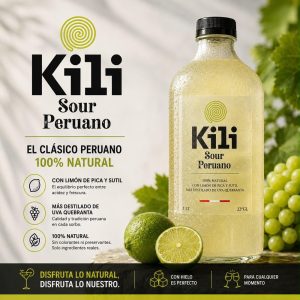 KILI Pisco Sour Peruano 1 LT