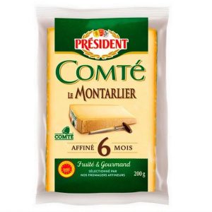Queso Comté Président Le Montarlier 200 gr (Francia)